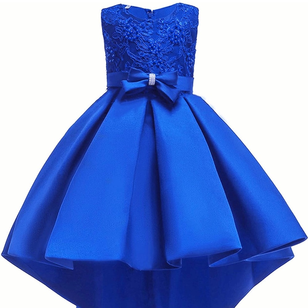 Royal blue girls dress